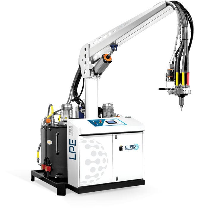 Machine d'injection de mousse polyuréthane LPE series Europoliuretani Srl basse pression Machine d'injection de mousse polyuréthane LPE series Europoliuretani Srl basse pression