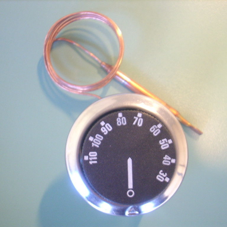 Kit Thermostat De Réfrigération B0 - Plage -25°C à 2°C, Tube Capillaire 130 Cm - Pour Chambres Froides, Congélateurs Professionnels