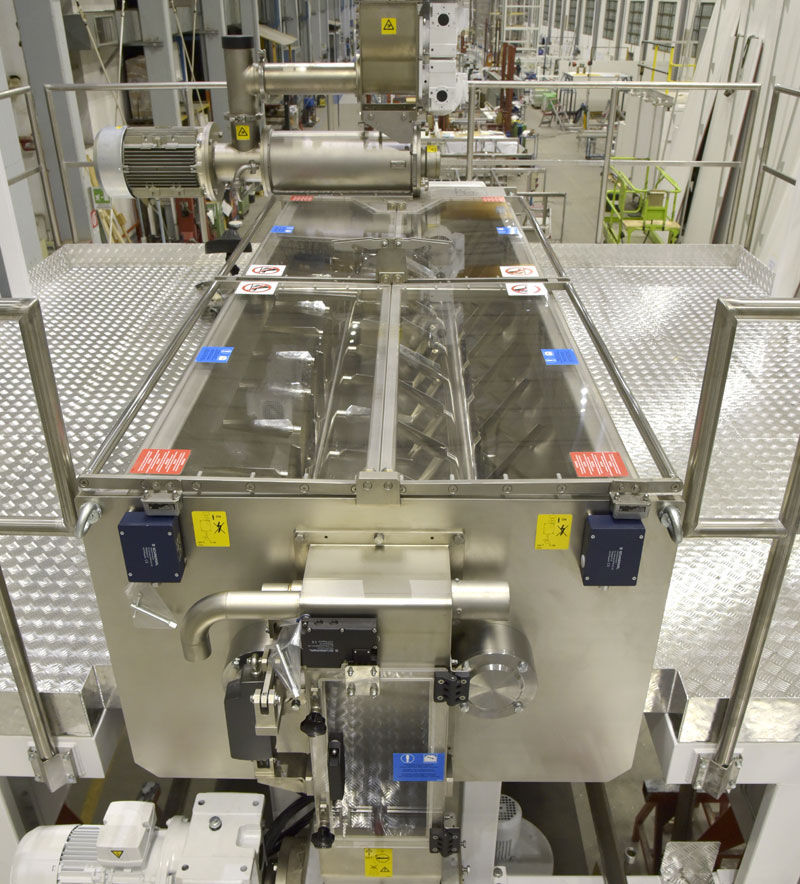 Mélangeur de pâte industriel à débit continu FAVA