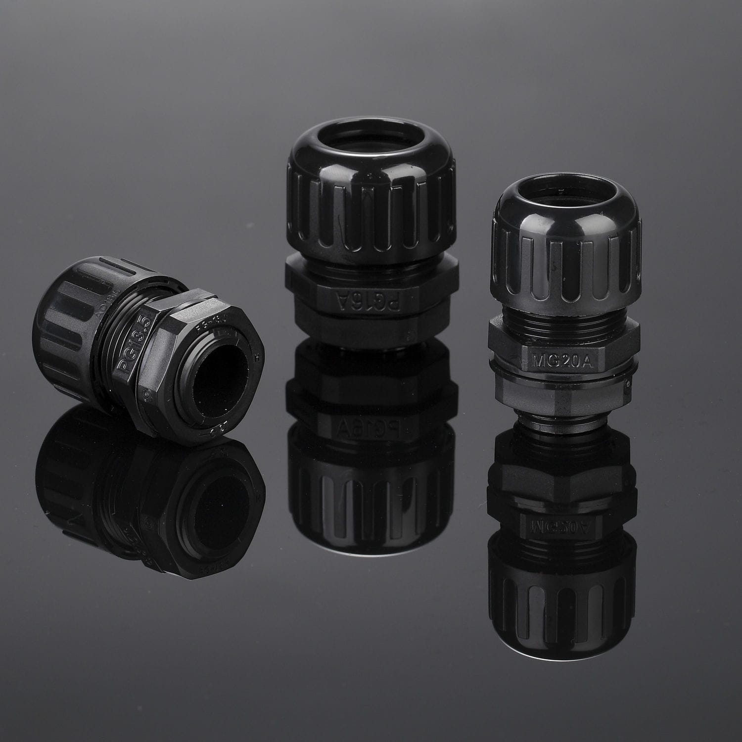 Presse-étoupe étanche M80 IP68 En Nylon - Connexion Filetée Pour Câbles, Résistant à L'eau Et à La Poussière - 5