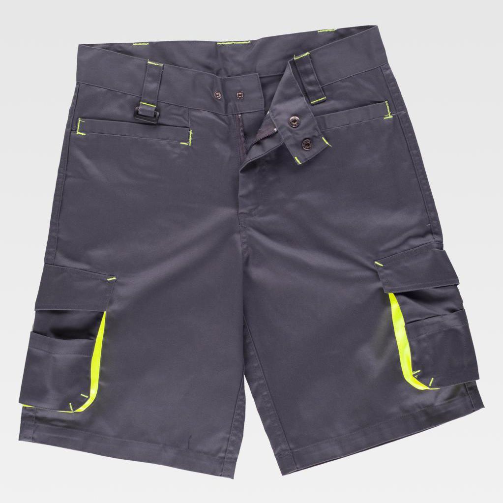 Short de travail WF1617 series WORKTEAM en coton / en polyester / unisexe