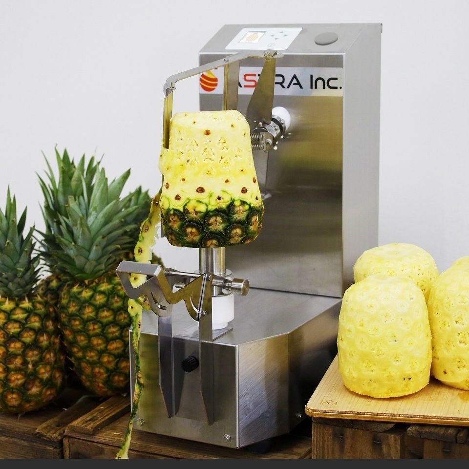 Éplucheuse à Ananas Manuelle - Commerciale, Inox, 90% Neuf, Avec Support Technique