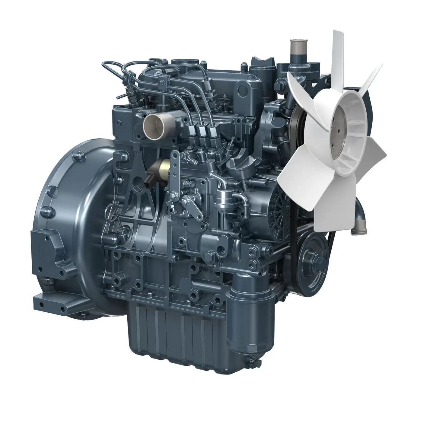 Pompe Injection Moteur Kubota 3 Cylindres D1105 Moteur diesel - D1105 series - KUBOTA Engine - à 3 cylindres / en ligne /  pour groupe électrogène