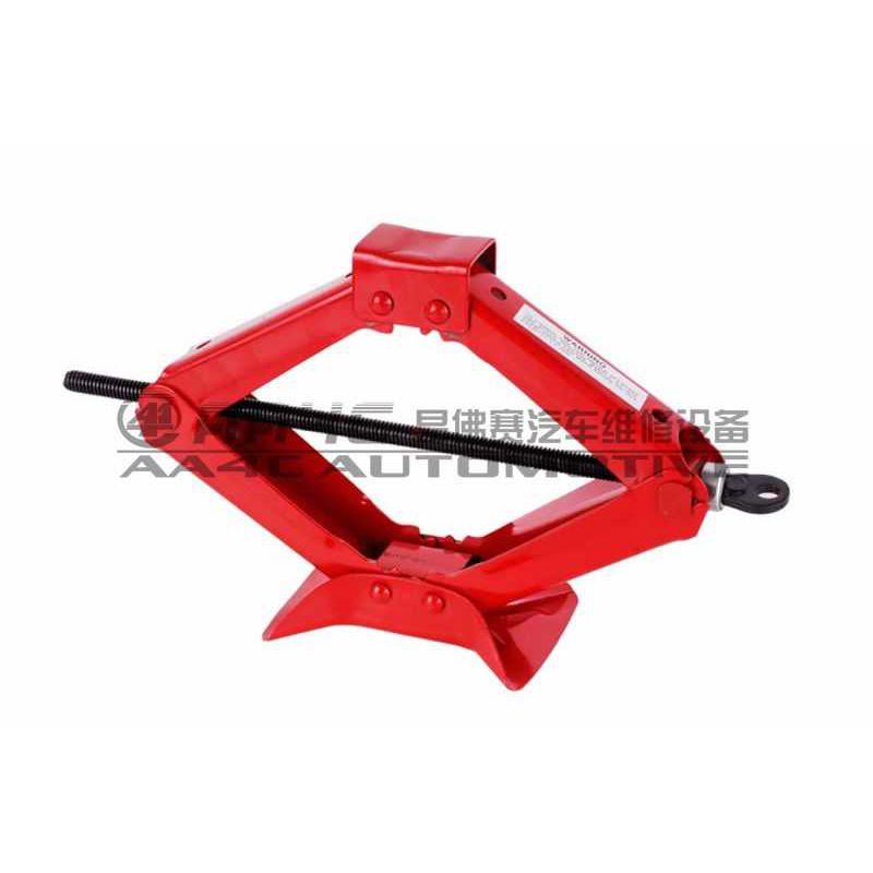 Cric Losange (cric Ciseaux) 2 Tonnes - Pour Voiture, SUV - Hauteur Mini 110 Mm, Maxi 390 Mm - Avec Clé à Cliquet