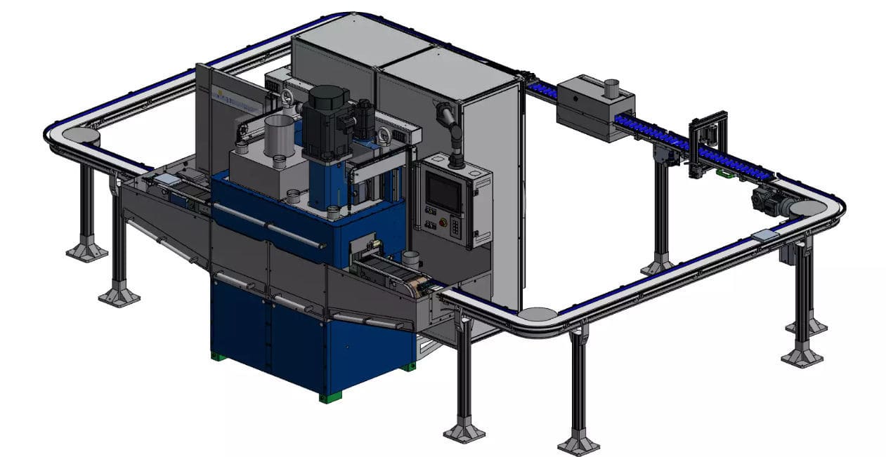 Rectifieuse plane STAG 180/500 shuttles Linear Abrasive Engineering