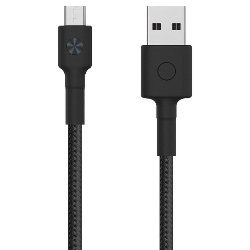 Câble Micro USB Vers USB Noir 1m - Charge Et Transfert De Données Pour Smartphones, Tablettes, Appareils Photo