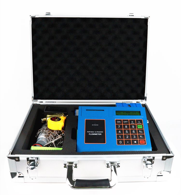 Débitmètre à Ultrasons Portable - Mesure Sans Contact Pour Tuyaux 15-6000 Mm - Précision ±1% - Interface RS232