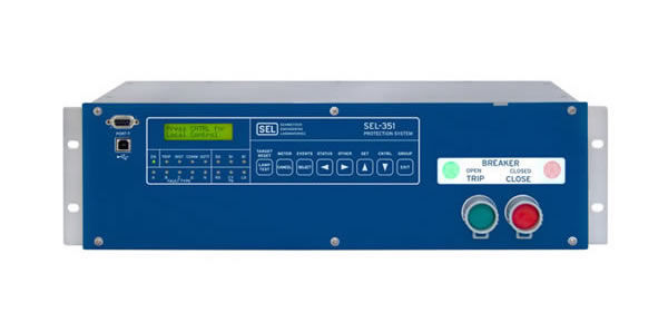 Relais De Protection Schweitzer SEL-351 - Directionnel, Fermeture/Surintensité, Occasion Fonctionnel