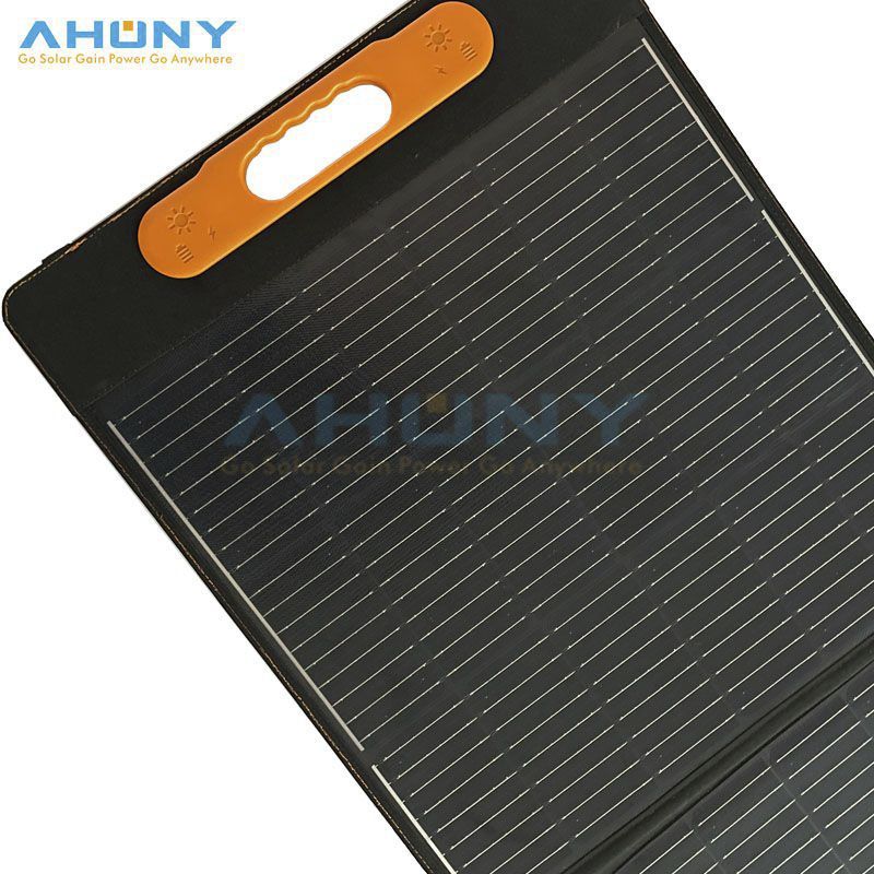 Panneau Solaire Portable Monocristallin - 31x18cm, 246g - Charge USB Pour Téléphone, Camping - Léger, Efficace 19.4%
