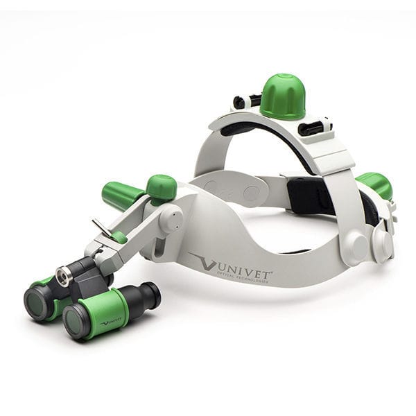 Loupe binoculaire Headgear UNIVET de travail / pour l'industrie