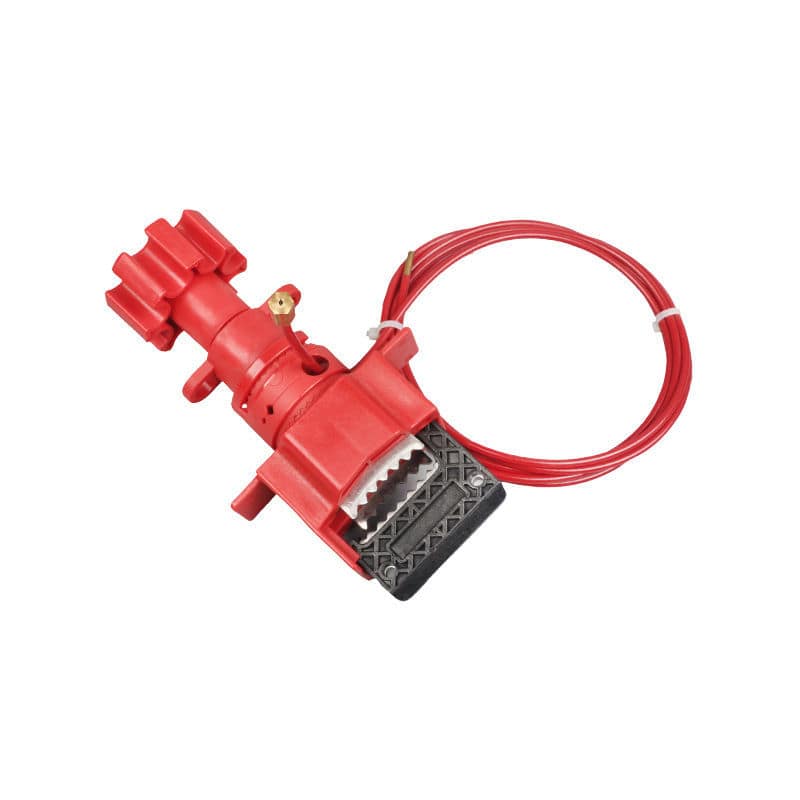 Cadenas à Verrouillage Pneumatique Master Lock 480 - Rouge, Pour 3 Cadenas Max, Diam. Manille 5/16", Neuf