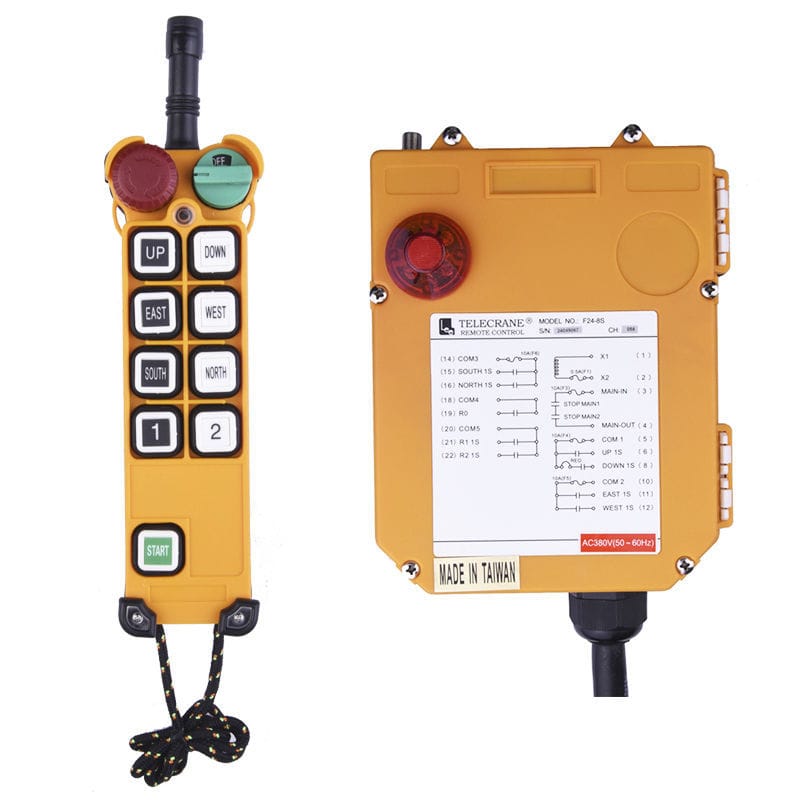 Télécommande Industrielle Sans Fil Q800 8 Boutons 12V Pour Grue - Neuf, Portée 100m