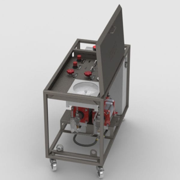Unité de test en pression pour atelier BMS RESATO High Pressure Technology mobile