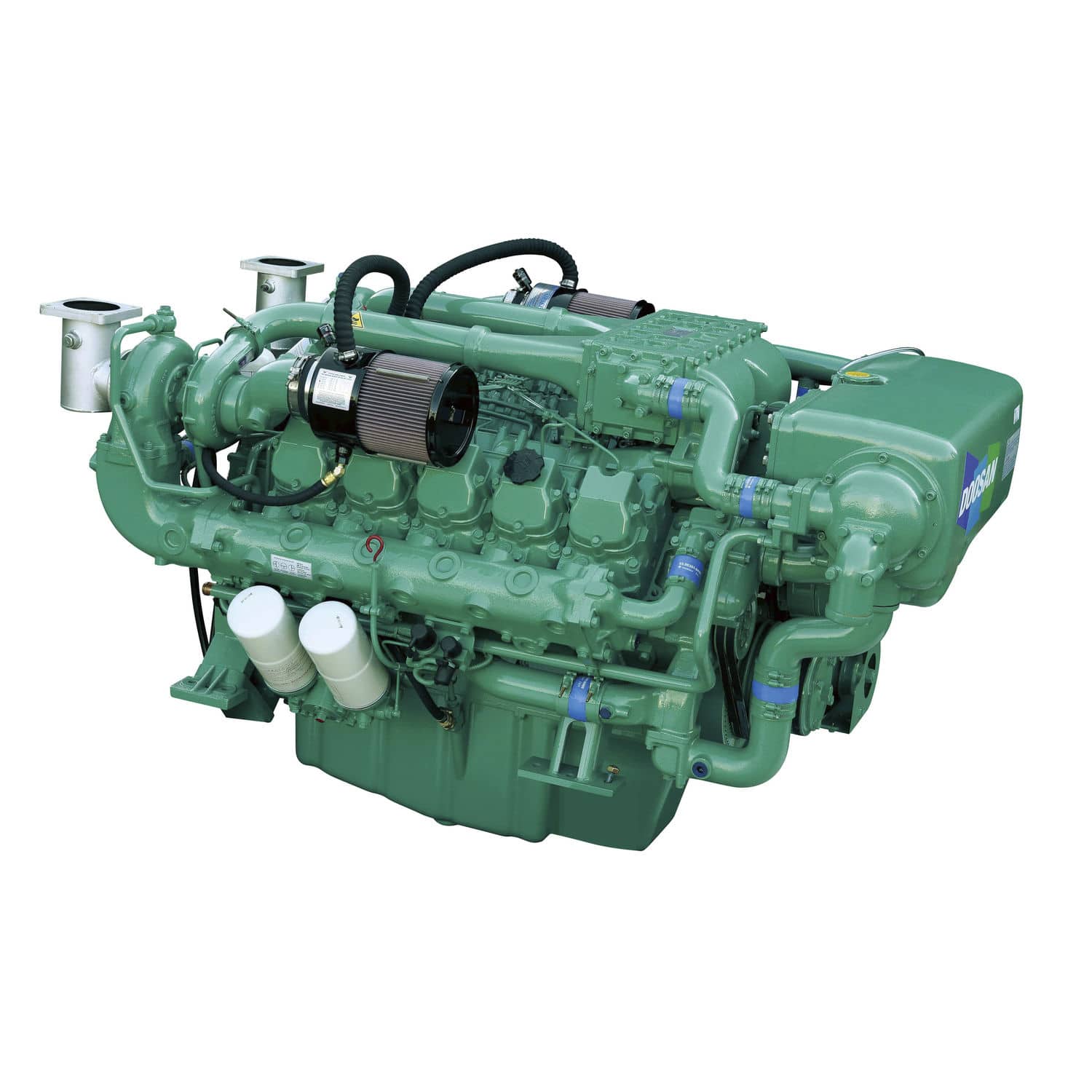 Moteur diesel V180TI Doosan Infracore à 10 cylindres / turbo