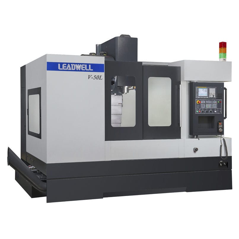 Centre D Usinage Cnc Axes Nv Series Leadwell Vertical Avec Table Rotative Outils