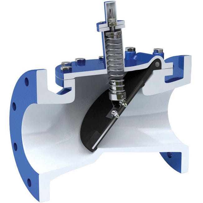 Clapet antiretour à battant CRF DeZURIK à bride