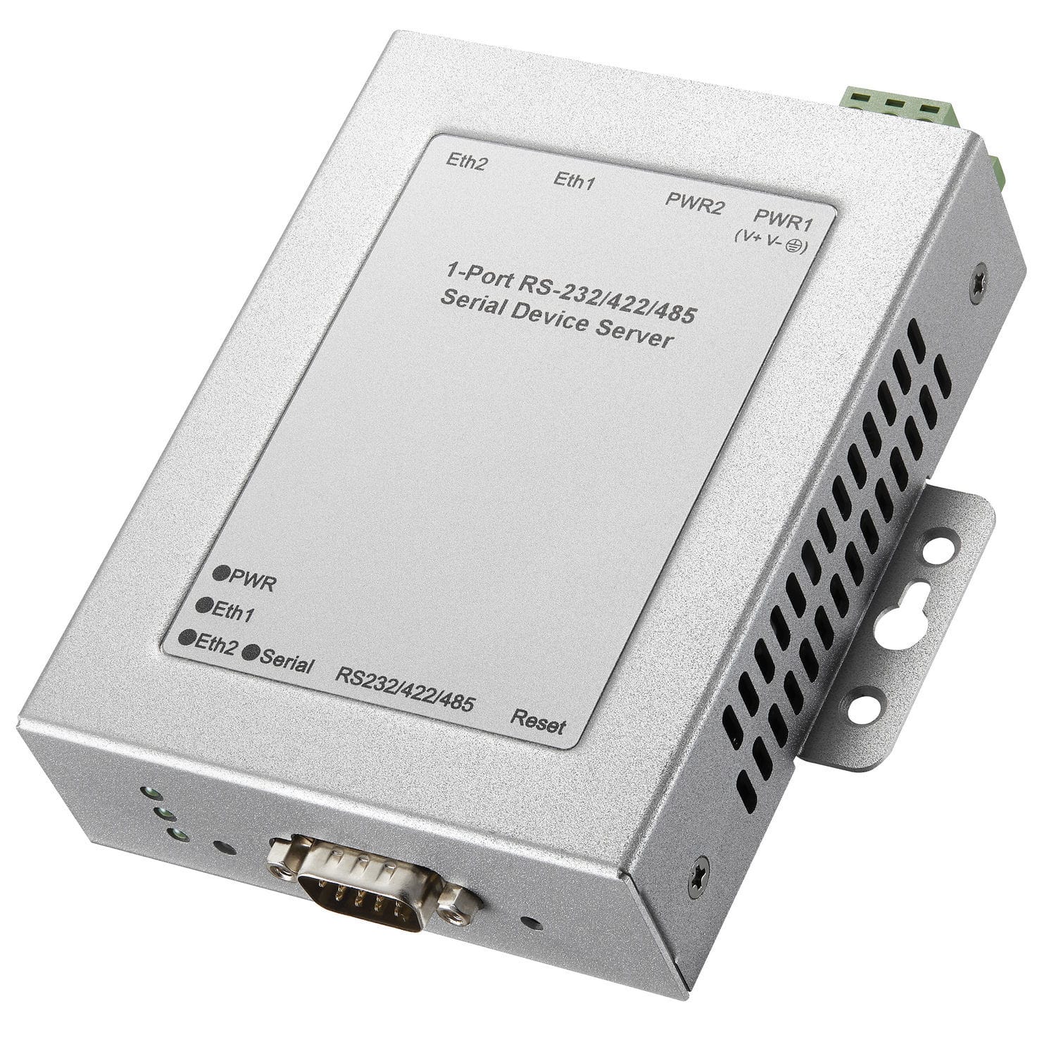 Serveur Série RS232 Vers Ethernet PoE - 1 Port - Connexion IP Pour Périphériques Industriels