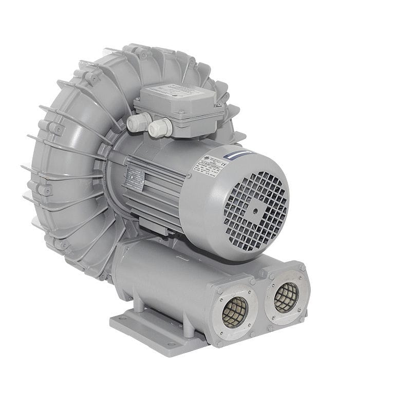 Ventilateur / Compresseur à Canal Latéral 550W - Débit 100 M³/h, 55 DB, 230V, Neuf