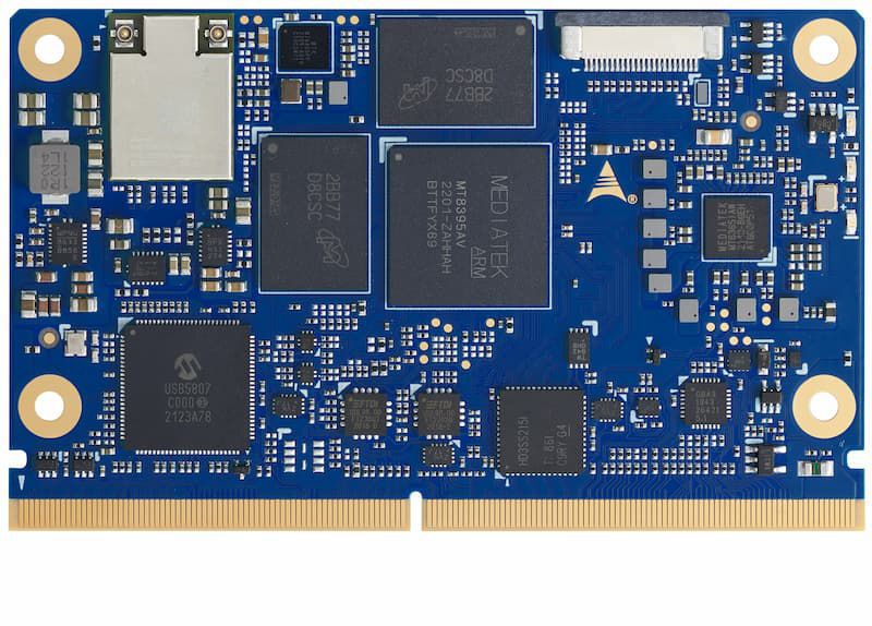 Computeronmodule SMARC® LECMTKI1200 series ADLINK TECHNOLOGY ARM® Cortex®A55 Quad