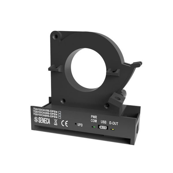 Transducteur Courant Alternatif Seneca T201 - Loop-powered 4-20mA - Précision 0.2% - 5-40A