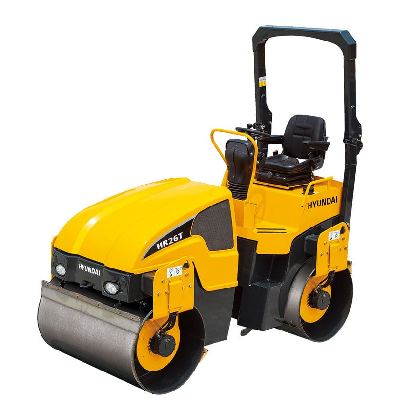 Rouleau compresseur tandem HR26T9 Hyundai Construction Equipment