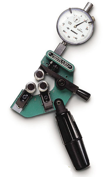 Base Indicateur De Profondeur – Acier Inox, Avec 3 Tiges Extensibles (0-30mm), Pour Mesure Précise