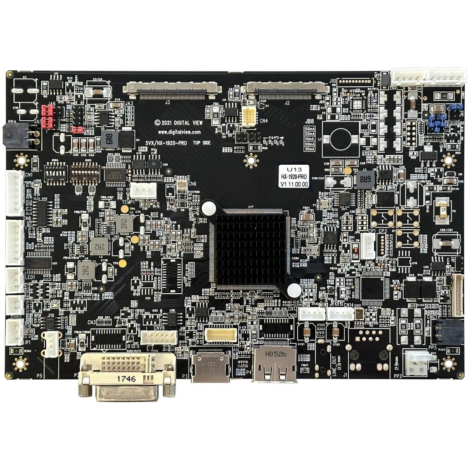 Moniteur Industriel Portable,Écran Lcd 15 Pouces 1024X768 Hd