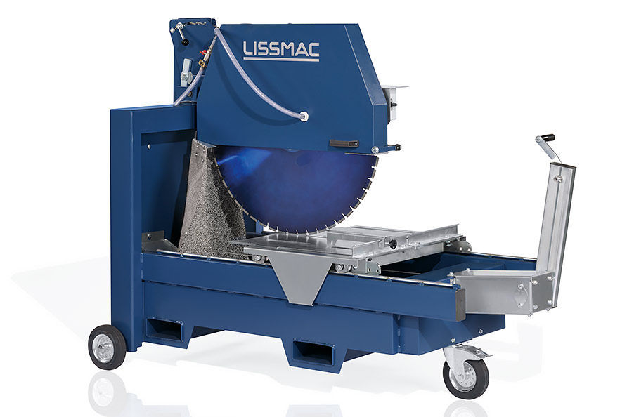 Scie circulaire DTS 1000 LISSMAC pour pierre / pour maçonnerie