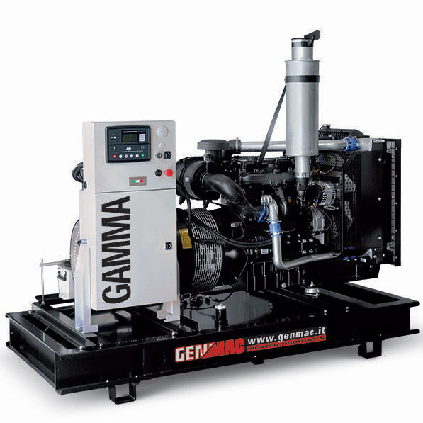 Groupe électrogène GPL GAMMAGAS G105GOLPG GENMAC SRL triphasé / stationnaire / 50 Hz
