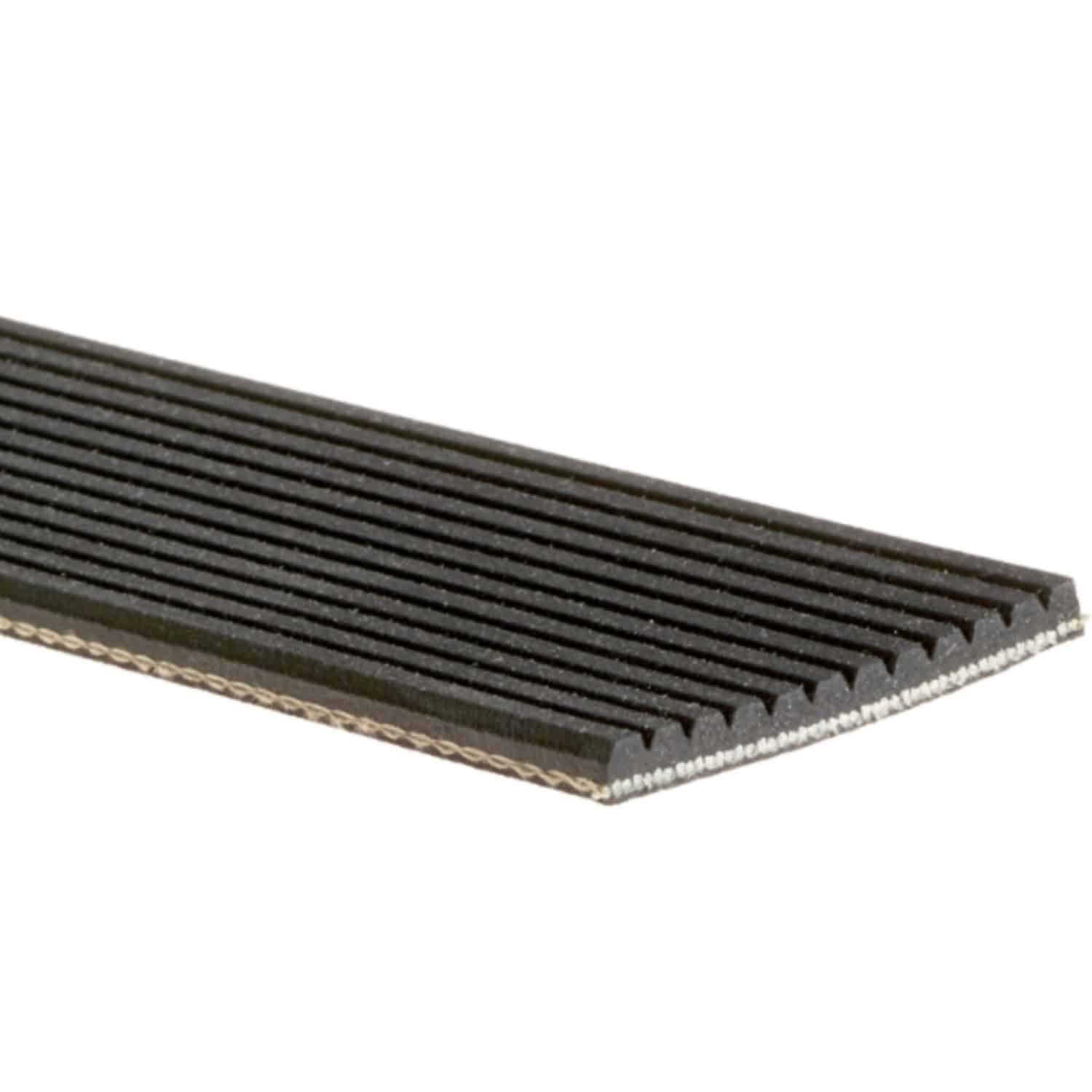 Courroie Striée Extensible 608PJ6 Pour Bétonnière Looxe - 6 Dents, Longueur 565-608 Mm, Largeur 14 Mm
