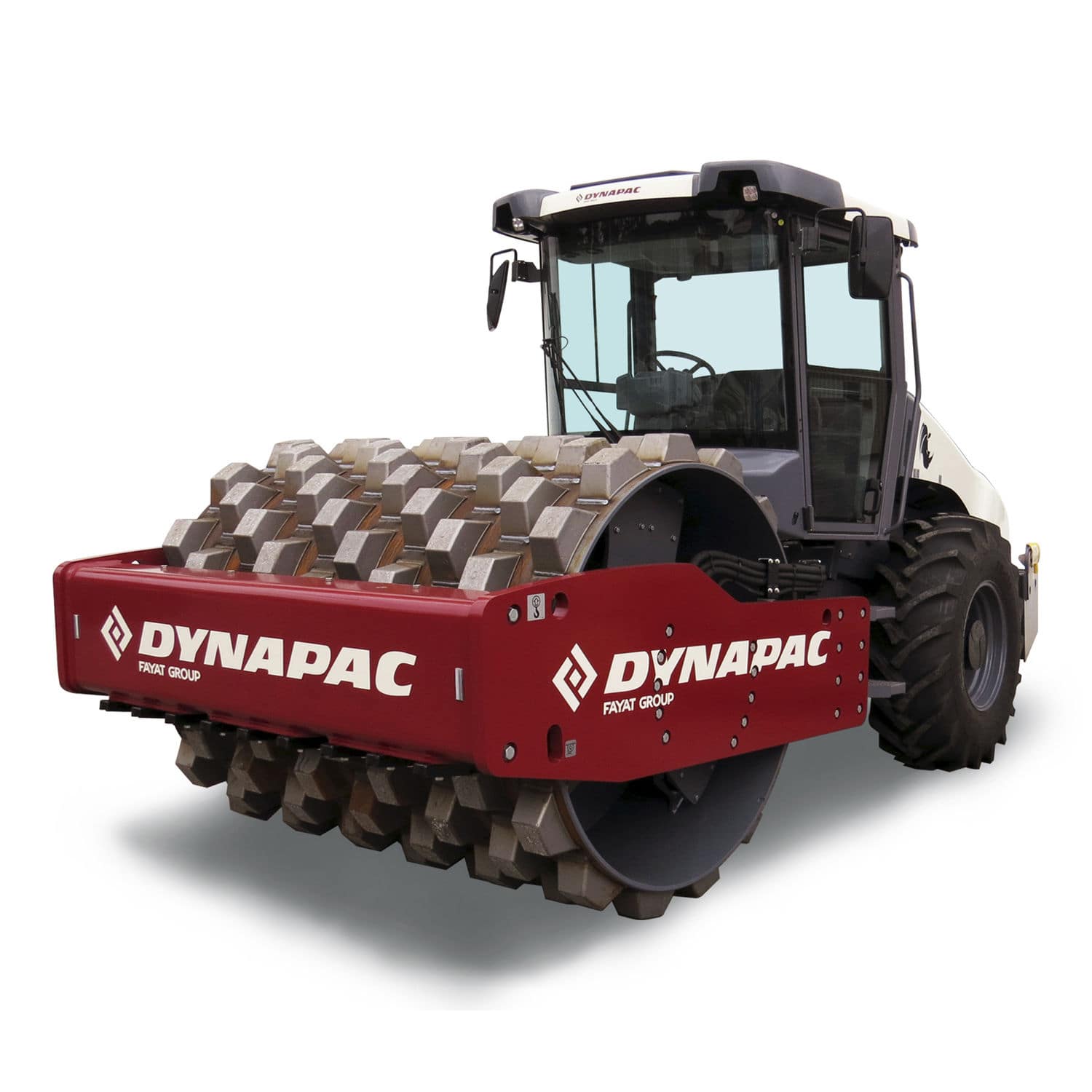 Rouleau compresseur monocylindre CA25PD Dynapac Road Construction