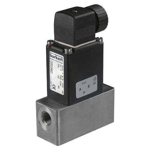 Électrovanne 2 Positions / 3 Voies - Alliage Aluminium - G1/8" - 220V - Pour Eau, Air, Huile