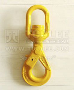 Émerillon Crochet Sécurité Acier Inoxydable 304 - 350kg Capacité, Rotation 360°