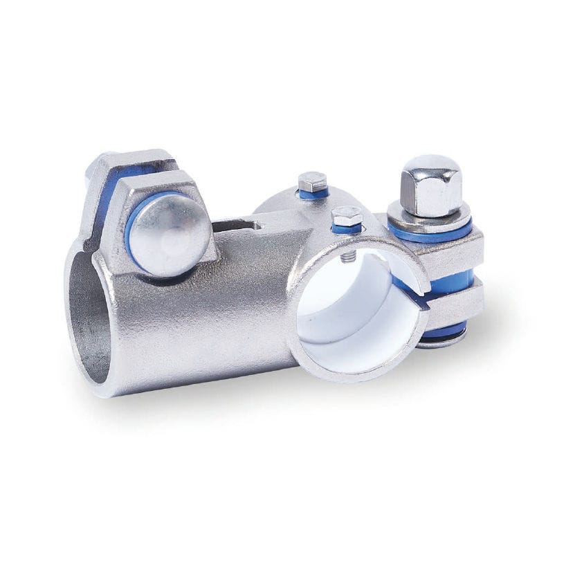 Connecteur De Tube Rond - FK - Inocon GmbH - En Acier Inoxydable / Réglable