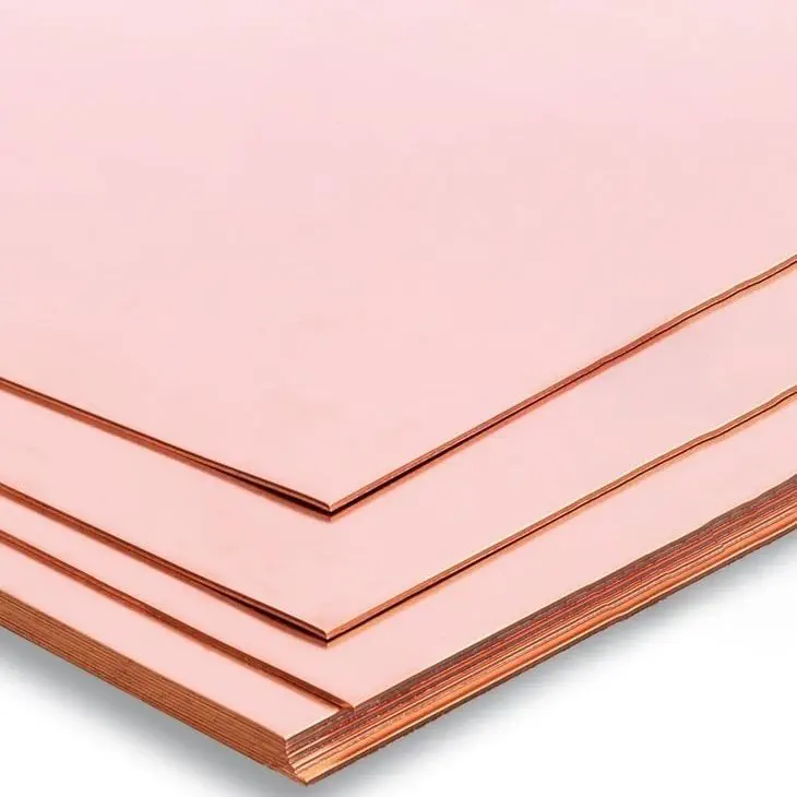 Barre Carrée Cuivre Massif E-Cu 6x6 Mm – Longueur 1 M – Cuivre Électrolytique De Qualité Premium