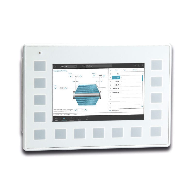 HMI avec clavier BTM 09 Jetter AG encastrable / TFT LCD / compact