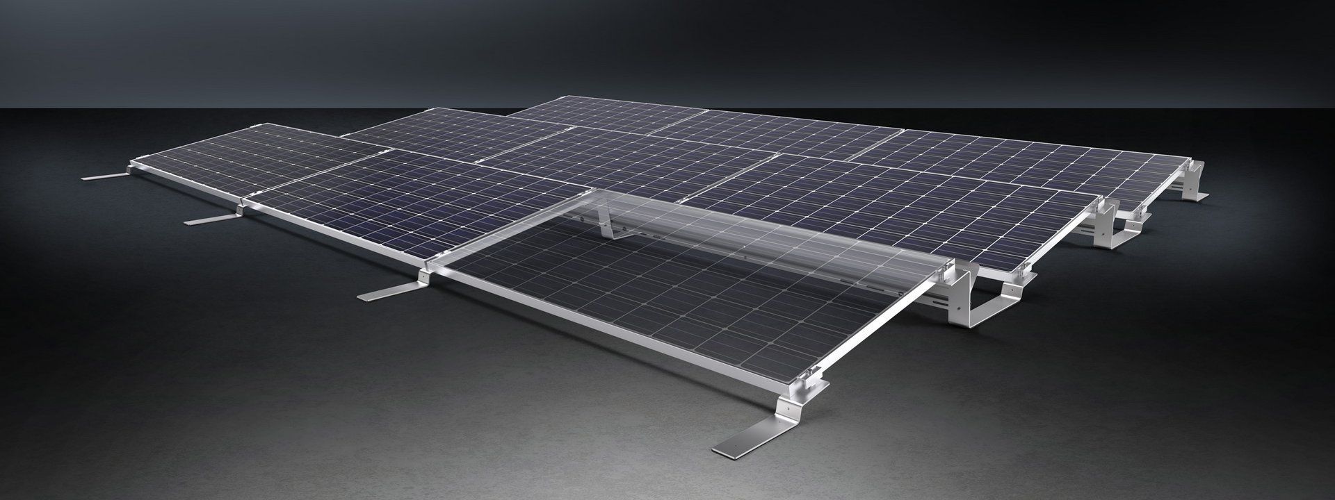 Lot De 14 Pinces En Aluminium Pour Montage Photovoltaïque Sur Toit