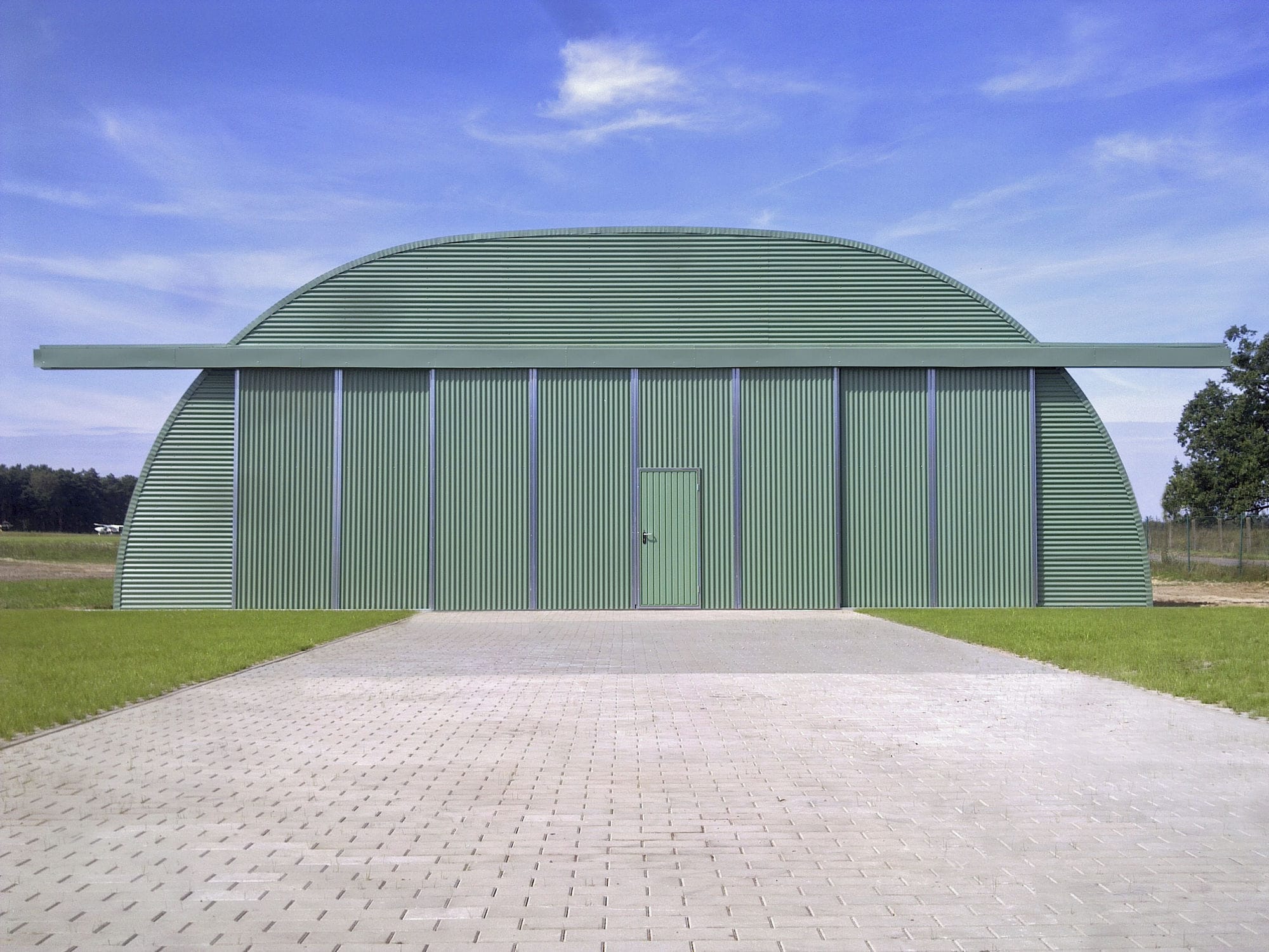 Hangar préfabriqué - Romney - J. Snoei BV - transportable / temporaire
