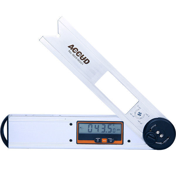 Rapporteur D’angle Numérique Magnétique 4 Côtés – Précision ±0.2°, écran LCD, Signal Sonore
