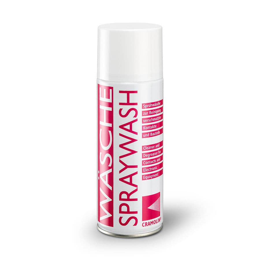 Détergent aérosol Cramolin SPRAYWASH ITW Industrial Solutions à