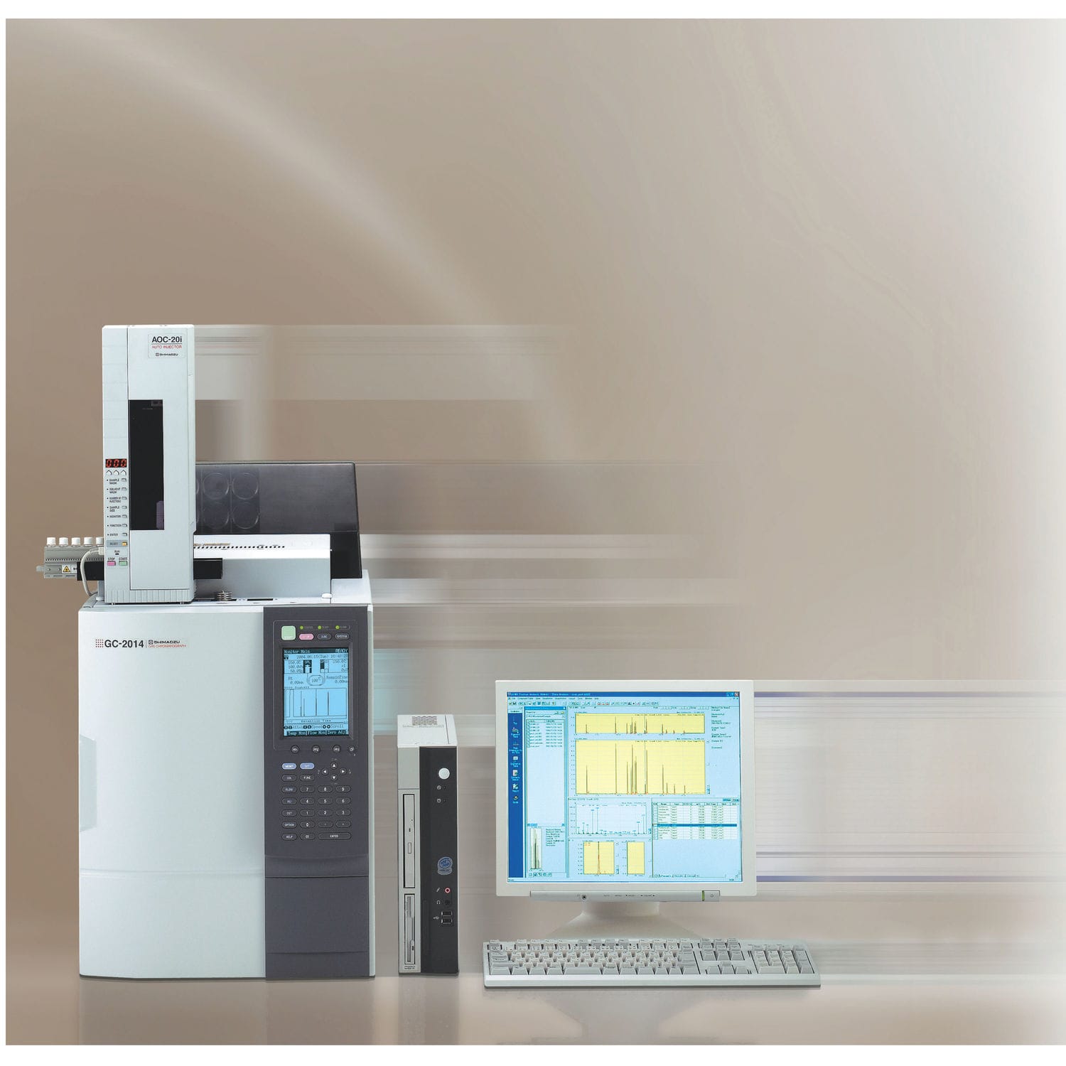Chromatographe en phase gazeuse - GC-2014 - Shimadzu France - de ...