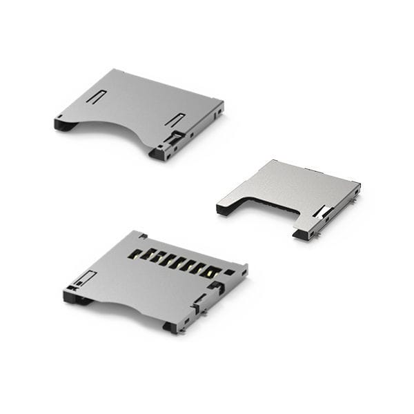 2 Connecteurs SD Card Molex SMD - Modèle 0676008001 - Pour Cartes électroniques
