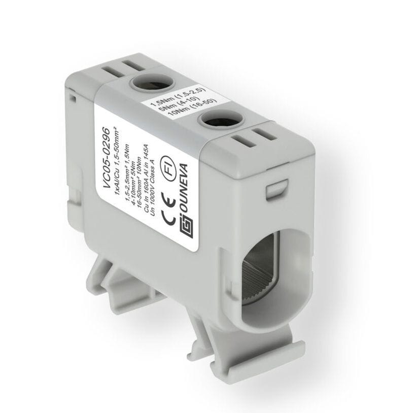 Bloc De Jonction Batterie 3 Goujons M10 - 600A, 12-48V - Laiton Nickelé Antirouille - Pour Voiture, Camping-car, Bateau