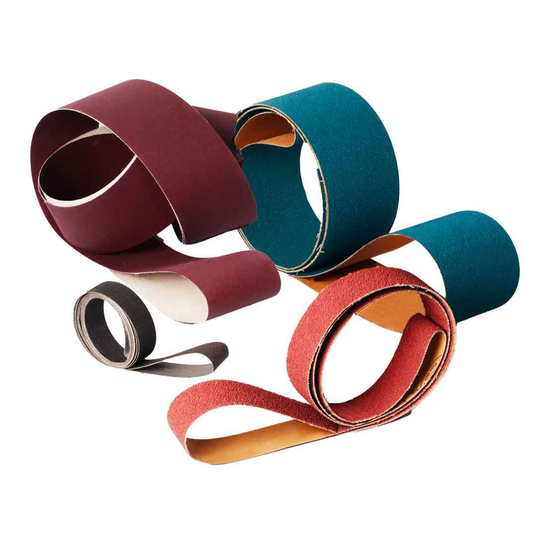 Bandes De Ponçage 76mm X 610mm - Lot De 10, Grain 36, En Oxyde D'aluminium Pour Bois, Métal, Affûtage