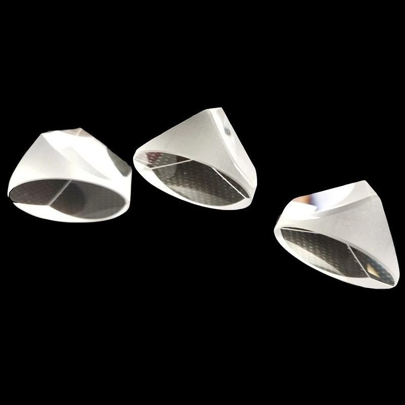 Mini Cube de Prisme en Verre Cristal K9, Prisme de Cube de Mélange coloré en Verre Optique pour l'enseignement de la Physique, Accessoires de