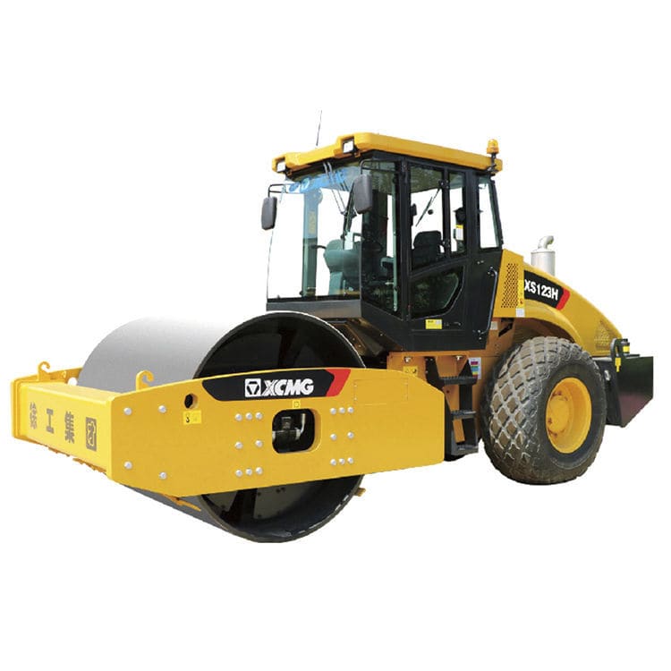 Rouleau compresseur monocylindre XS123H XCMG vibrant