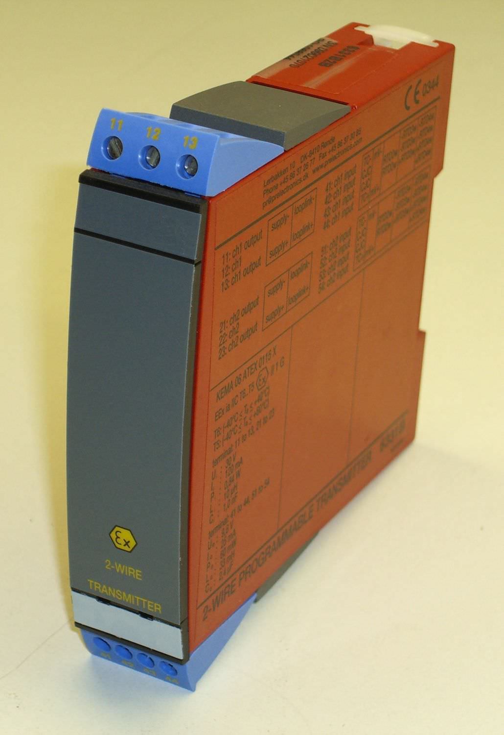 Transmetteur de température sur rail DIN 4 20 mA, 200 °C +850