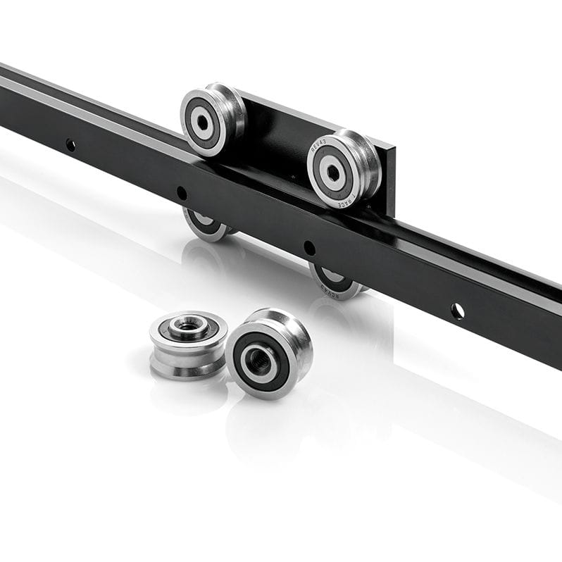 Guide linéaire silencieux FXRG Rollon à rouleaux / à galets / large