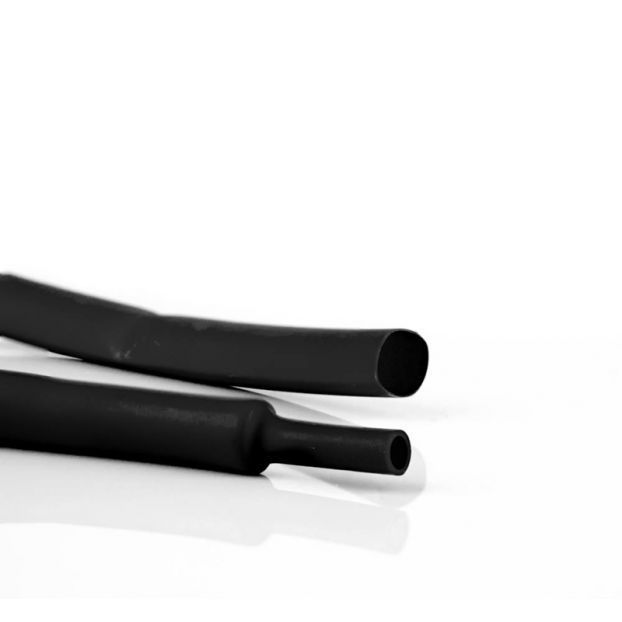 Sourcing Map Gaine Thermorétractable 60mm Diamètre 98mm Largeur Plate 2:1 Rapport Manchon Câble Tube Rétractable 1m Rouge