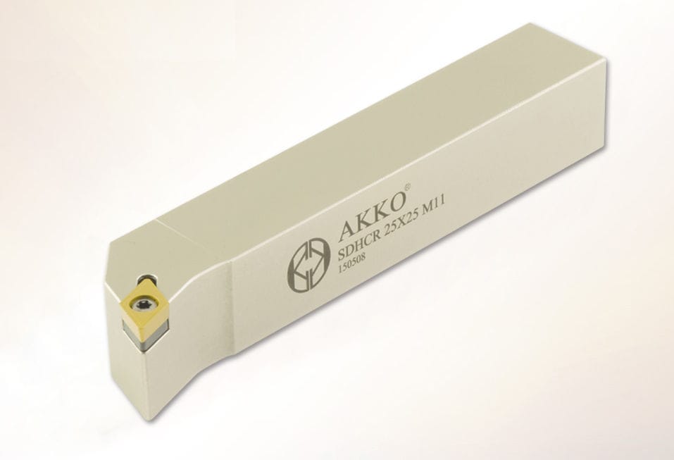 Porte outil ISO SDHC series AKKO CUTTING TOOLS à vis de réglage pour l usinage pour